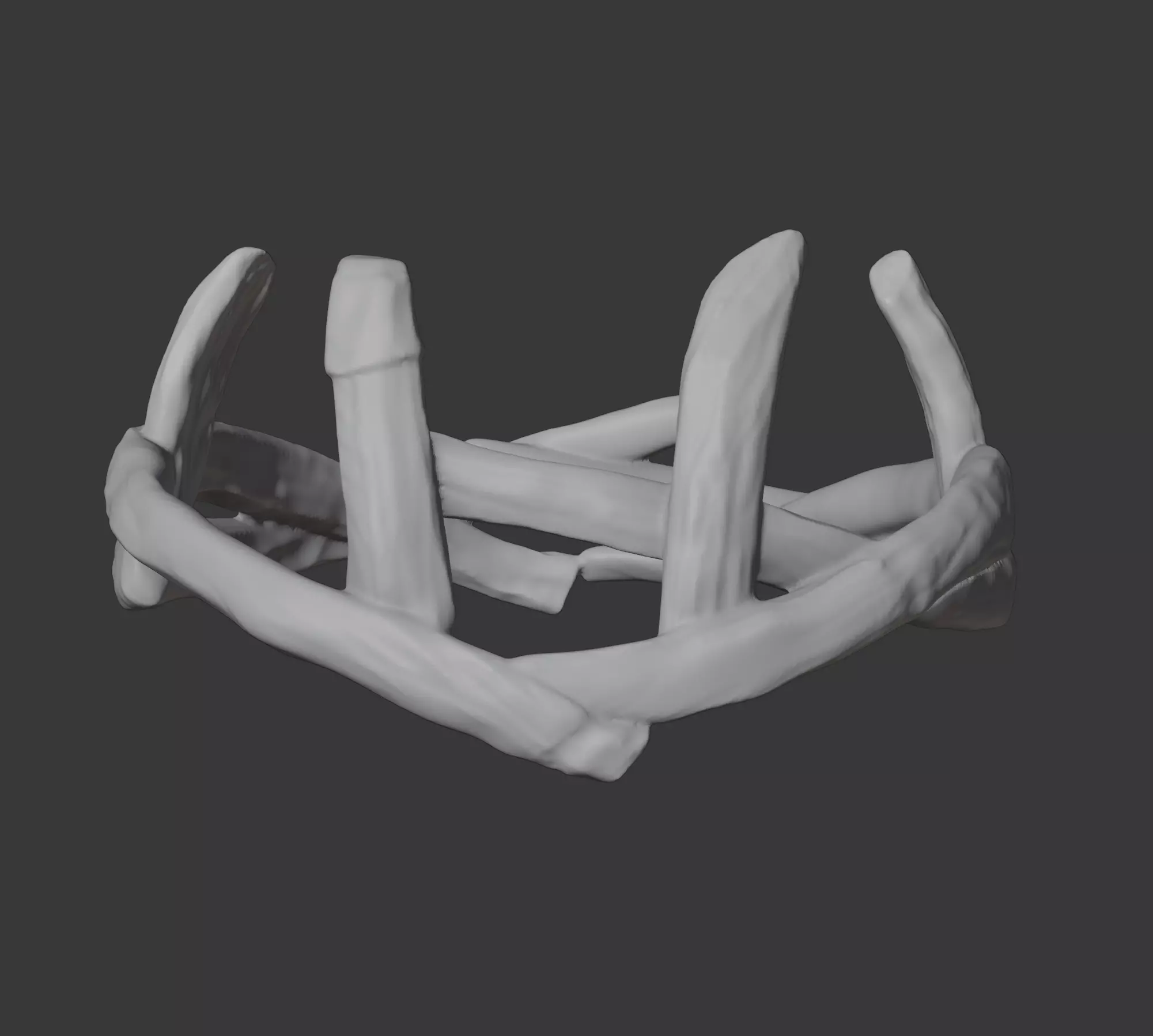 Daemon Targaryen The Rough Prince King of the Narrow Sea crownd 3D print model_1