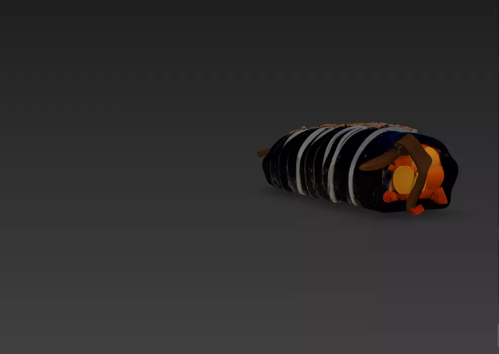 Korean Gimbap 3D Model   Traditional Seaweed Rice Roll 3D model_47