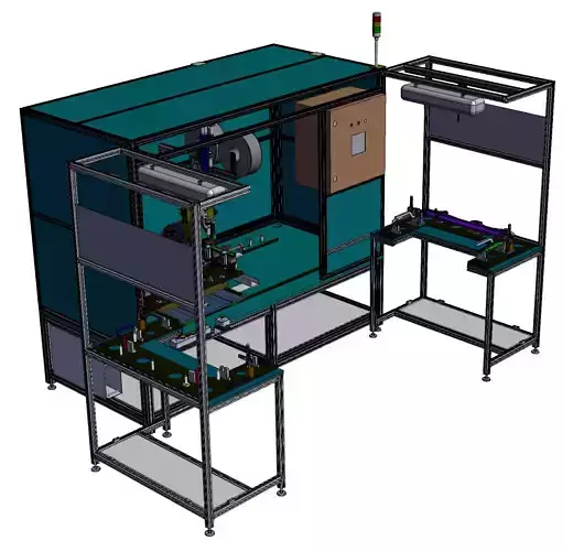 Riveting of Guide Rails in Automobile Sunroof Assembly Line