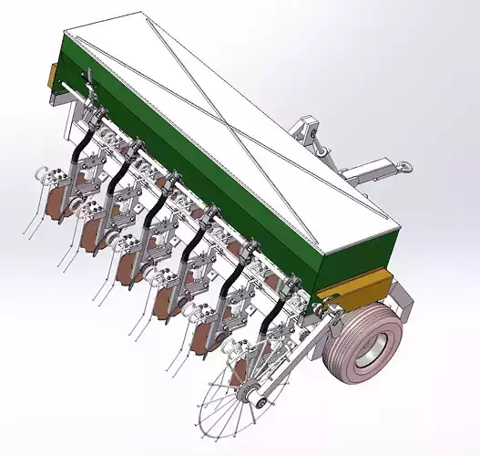 Mechanical Seed Drill   Automatic Seeder