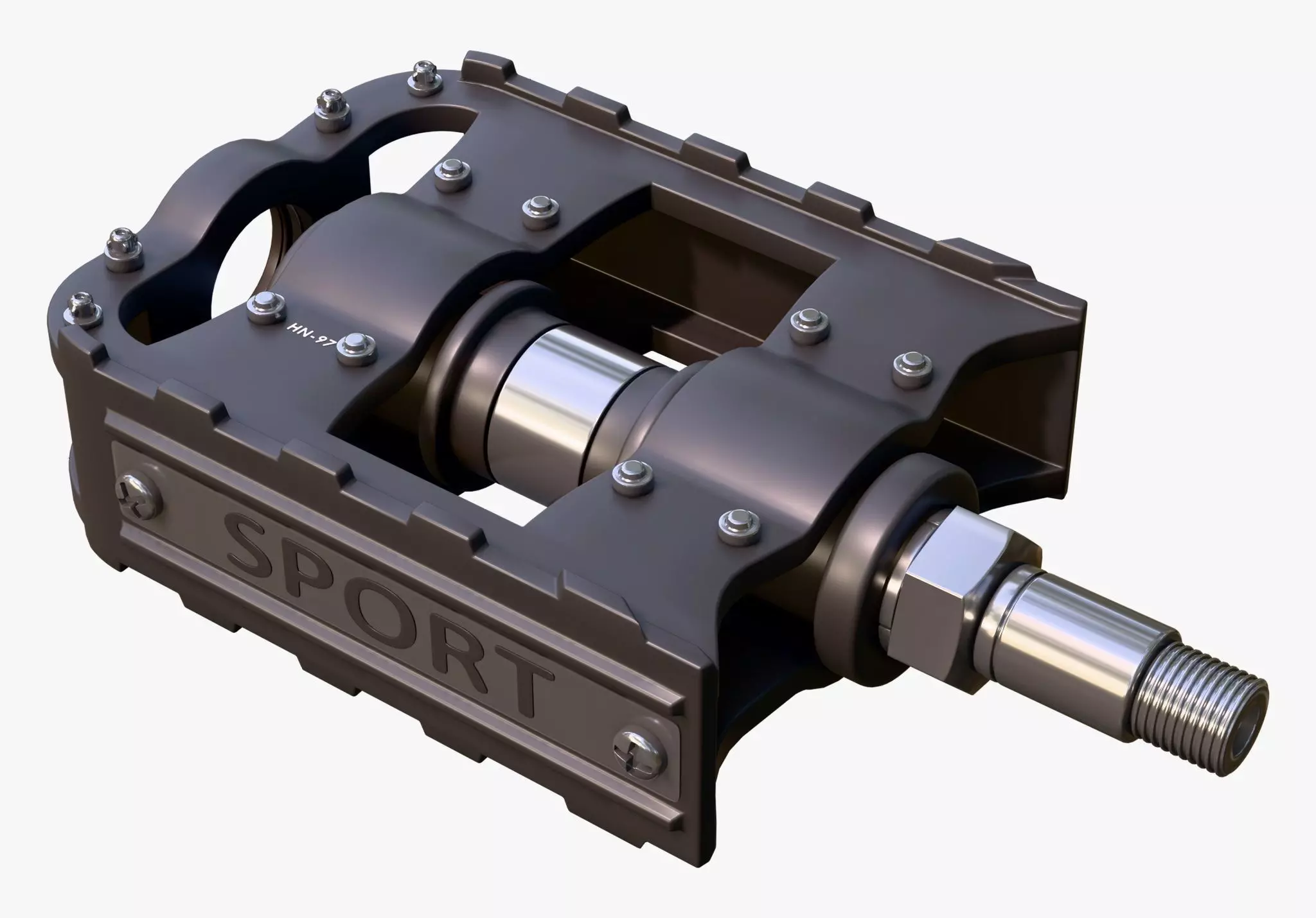 Bicycle Pedal Platform M1 3D model_5