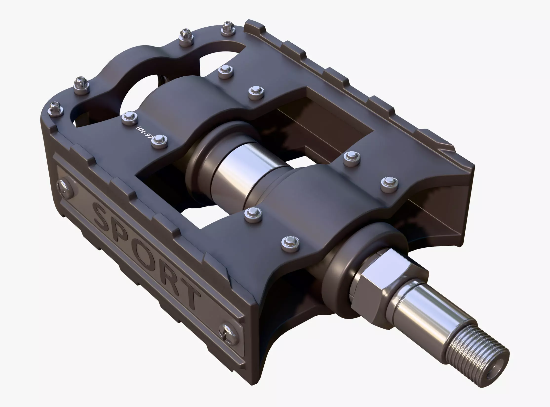 Bicycle Pedal Platform M1 3D model_0