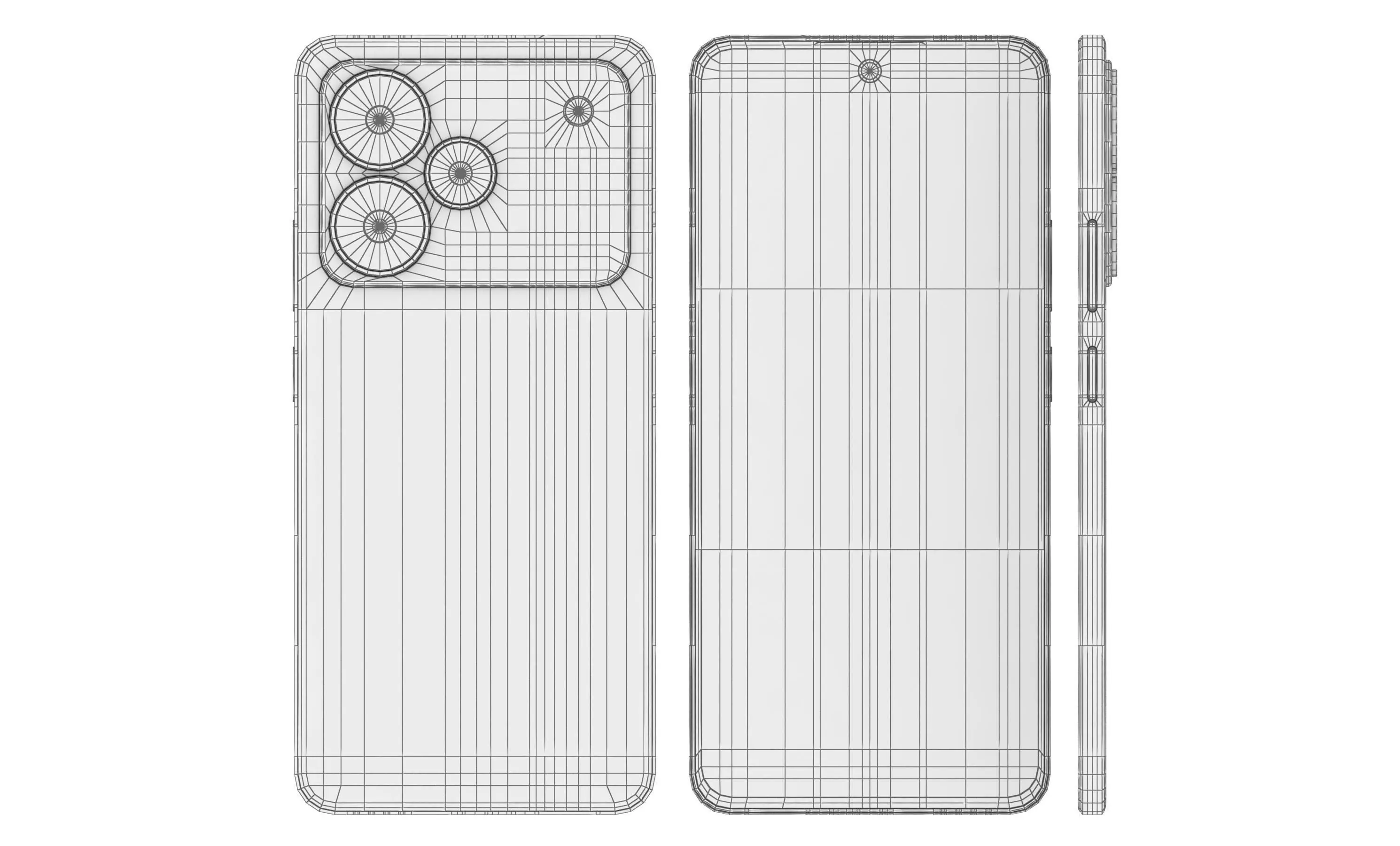 Realme P4 All Colors 3D model_9