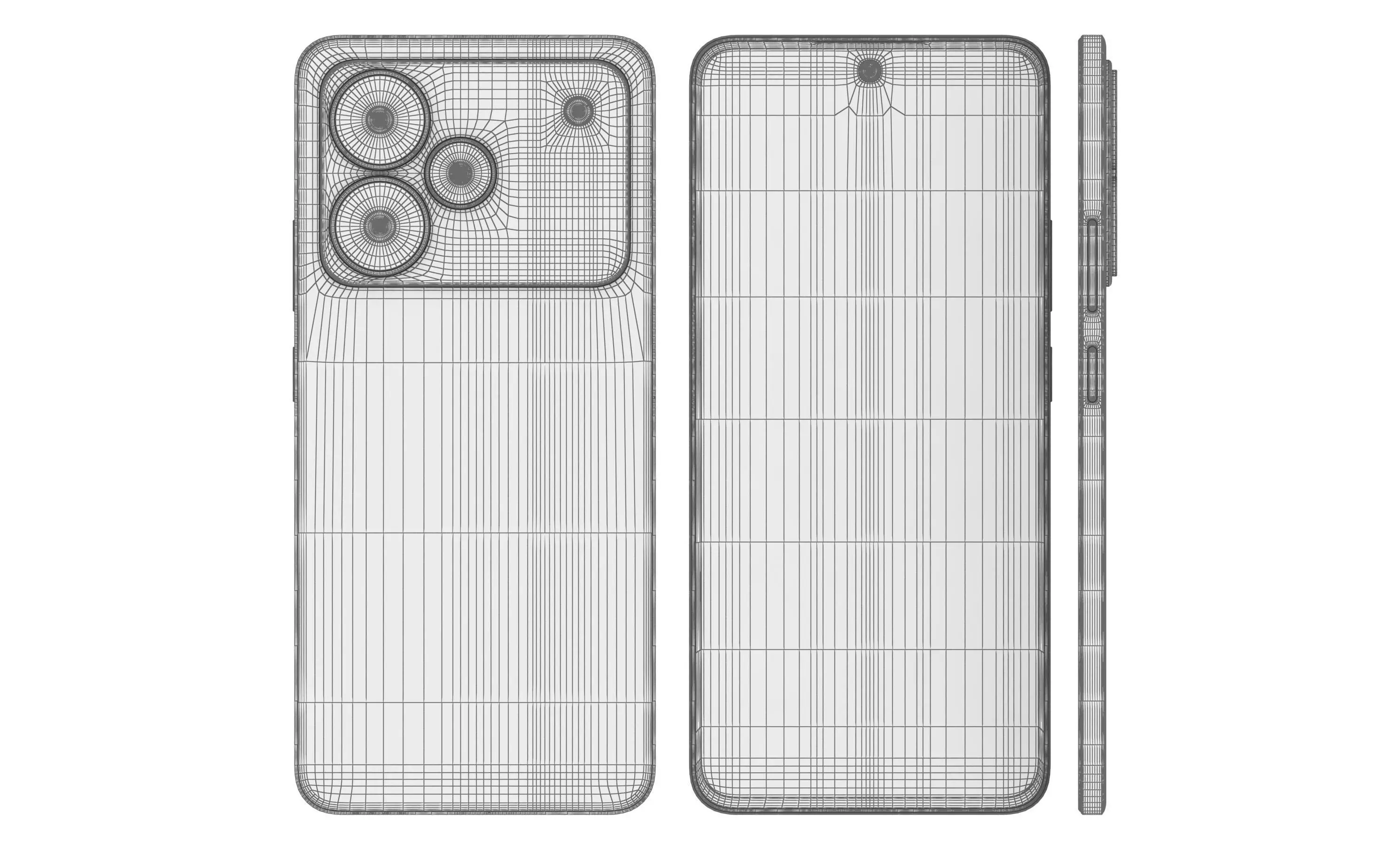 Realme P4 All Colors 3D model_10