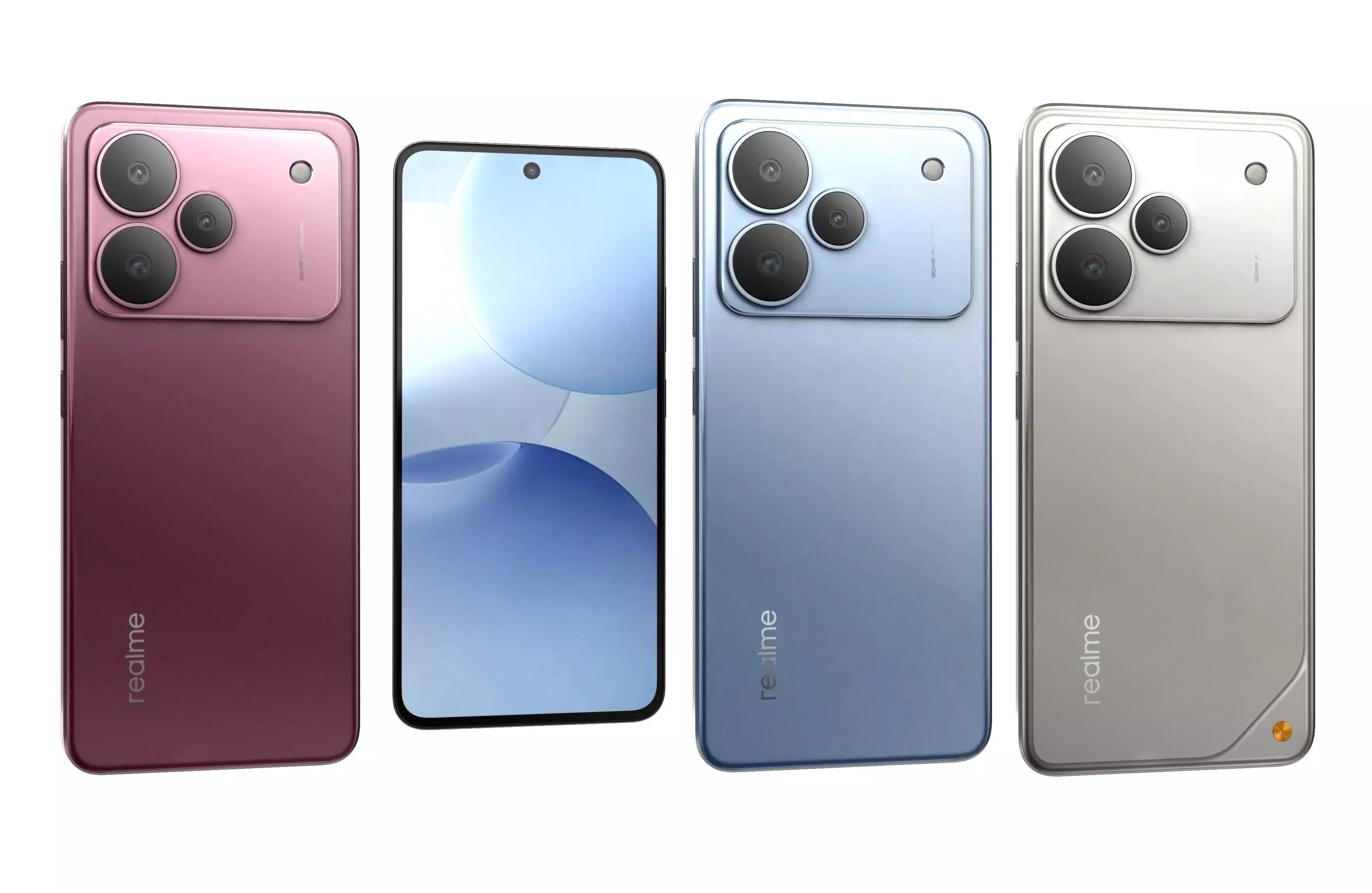 Realme P4 All Colors 3D model_0