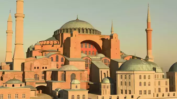 Hagia Sophia 3D model