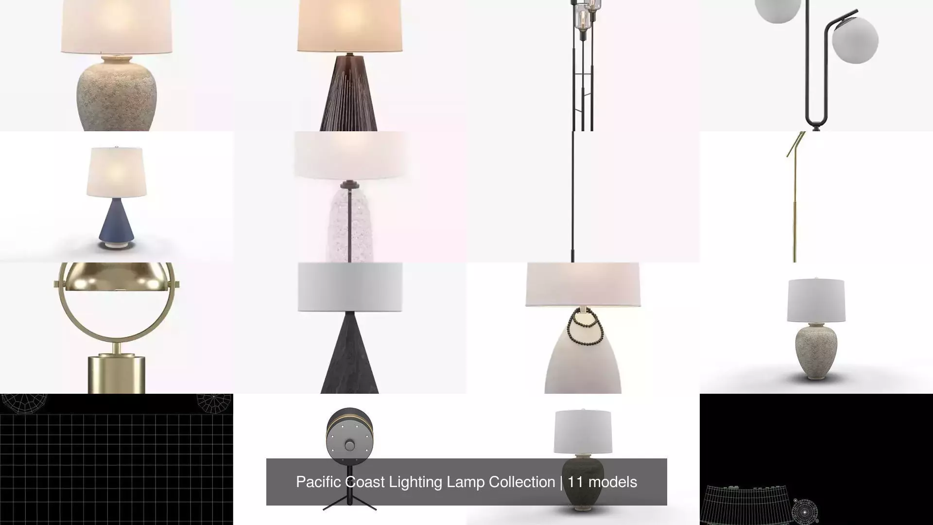 Pacific Coast Lighting Lamp Collection _0