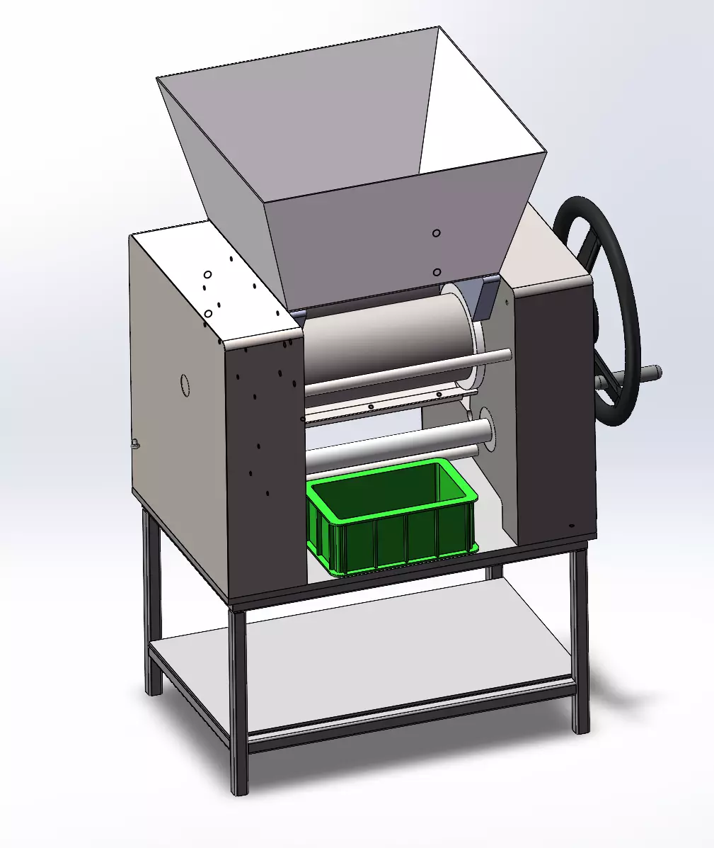 Household Hand-Cranked Noodle Maker 3D model
