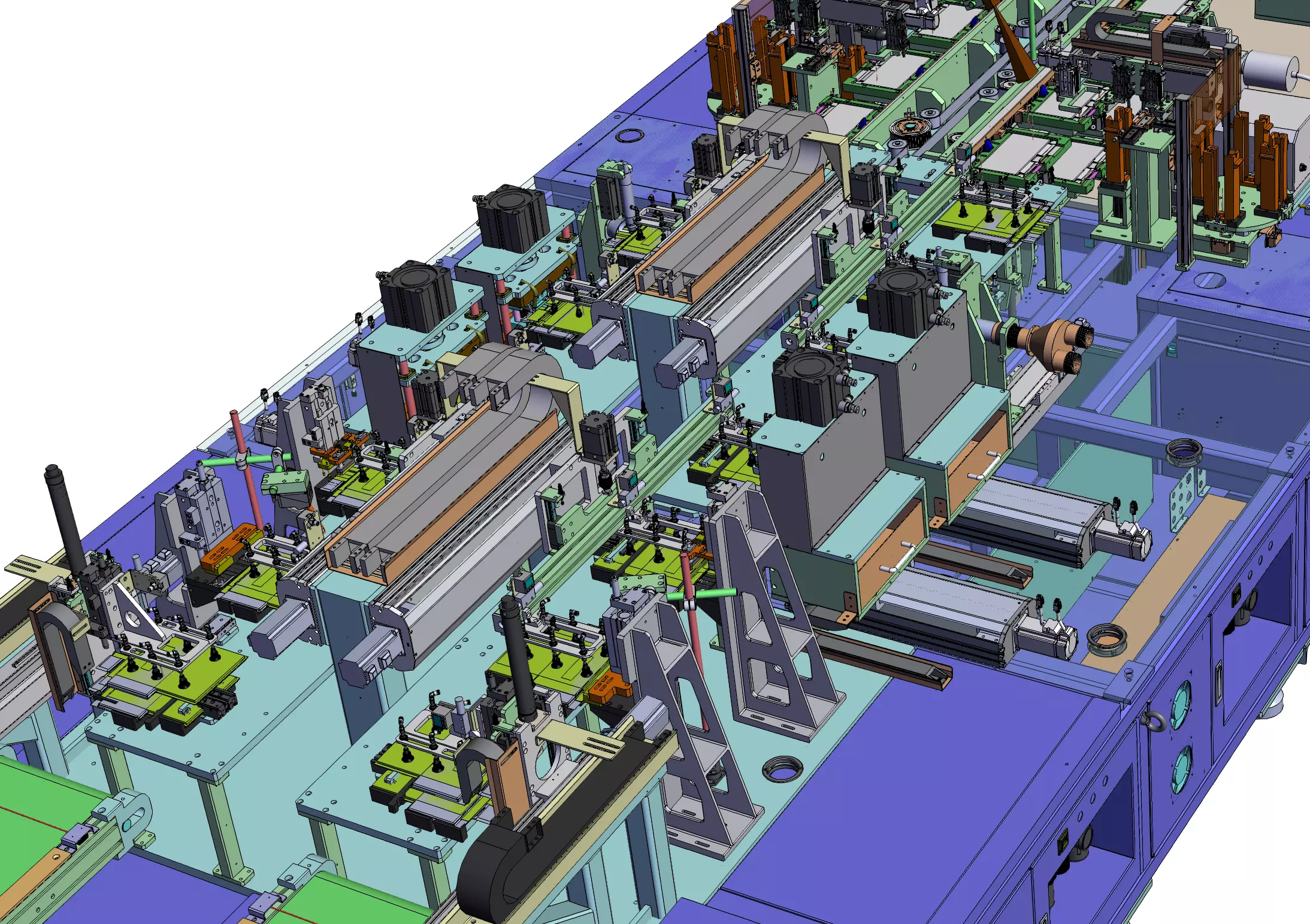 Soft Package Cell Processing Line 3D model_4