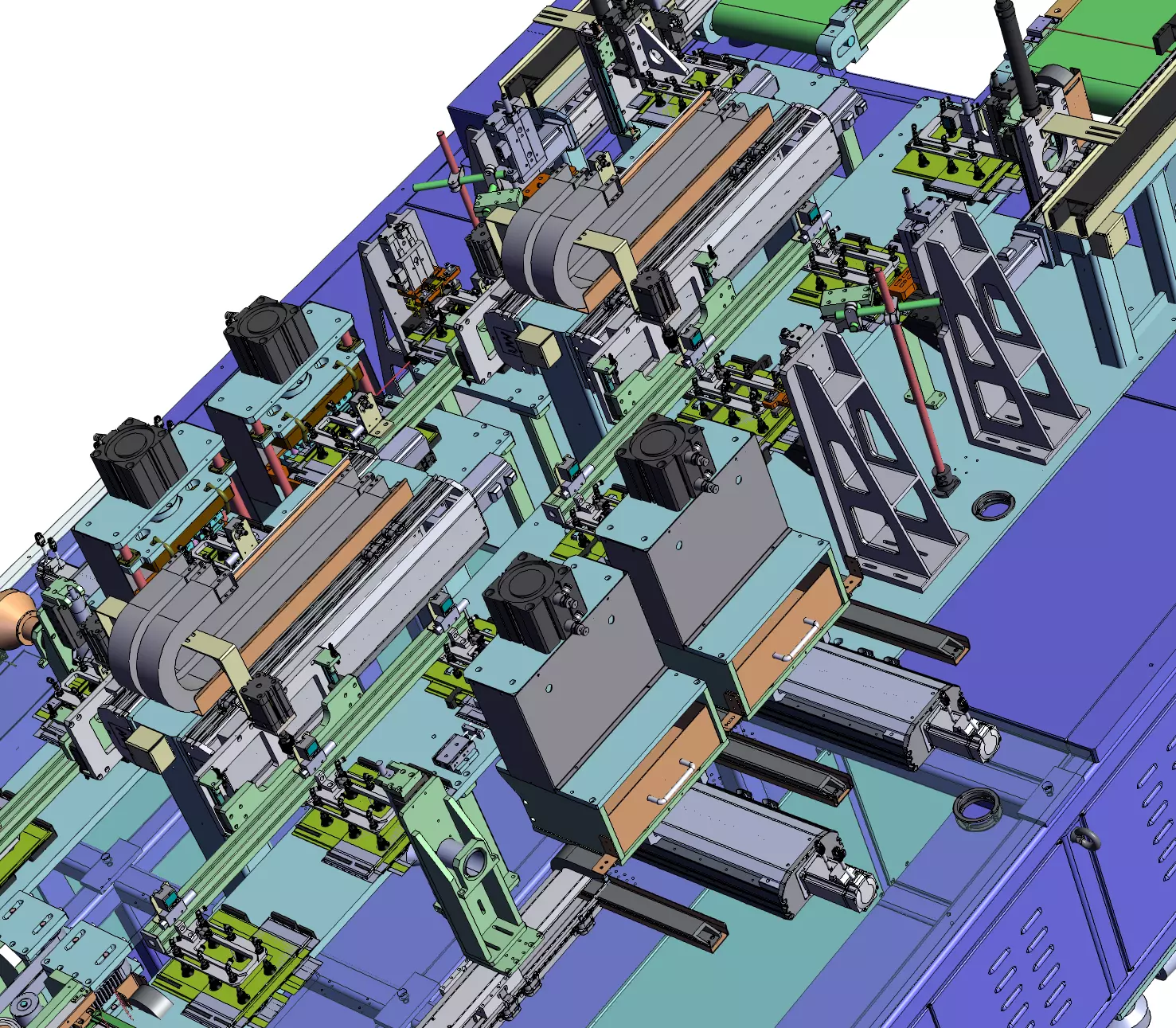 Soft Package Cell Processing Line 3D model_7
