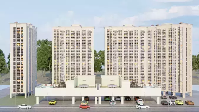 building with amenities