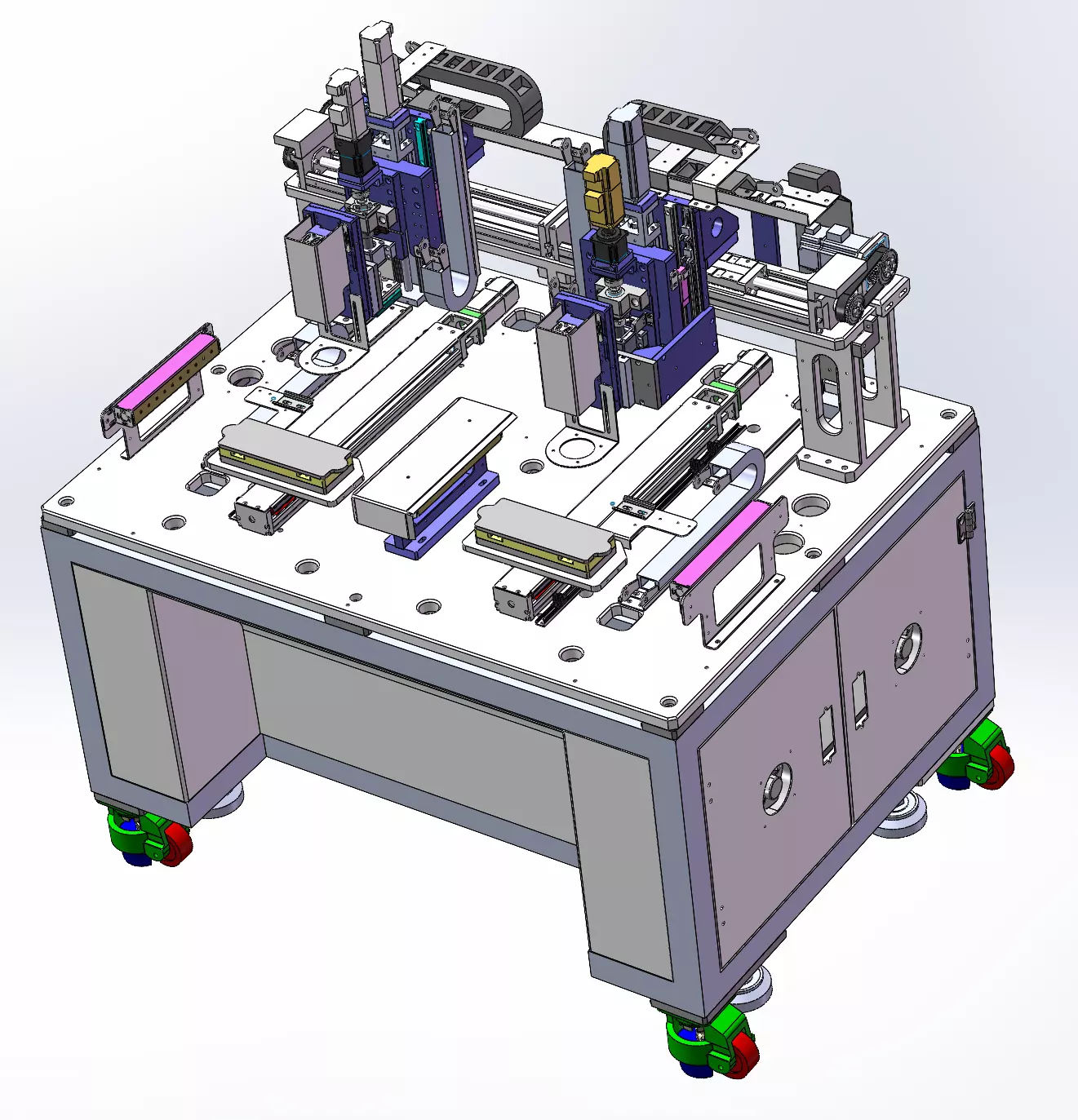 Dual-station Hot Melt Equipment  3D model_2