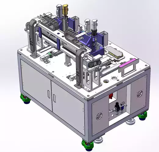 Dual-station Hot Melt Equipment  3D model