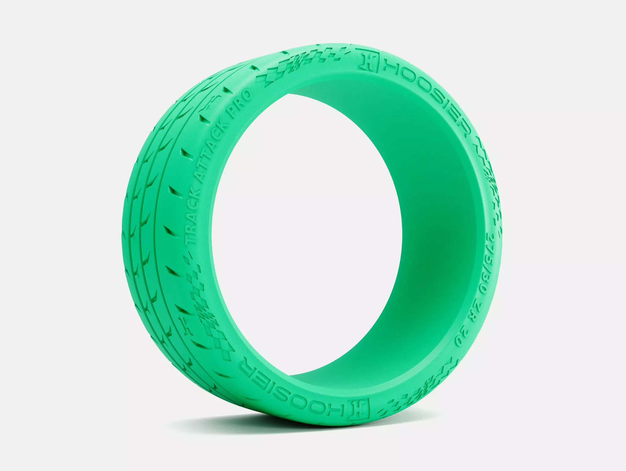 20x10 Hoosier Track Attack Tire 275 30 R20 3D print model_1