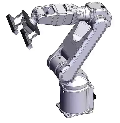 Dual-Head Rivet Assembly Robot Arm 