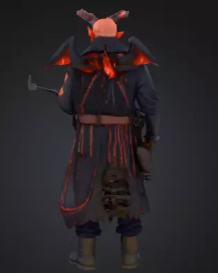 Hellbringer Low-poly 3D model_2