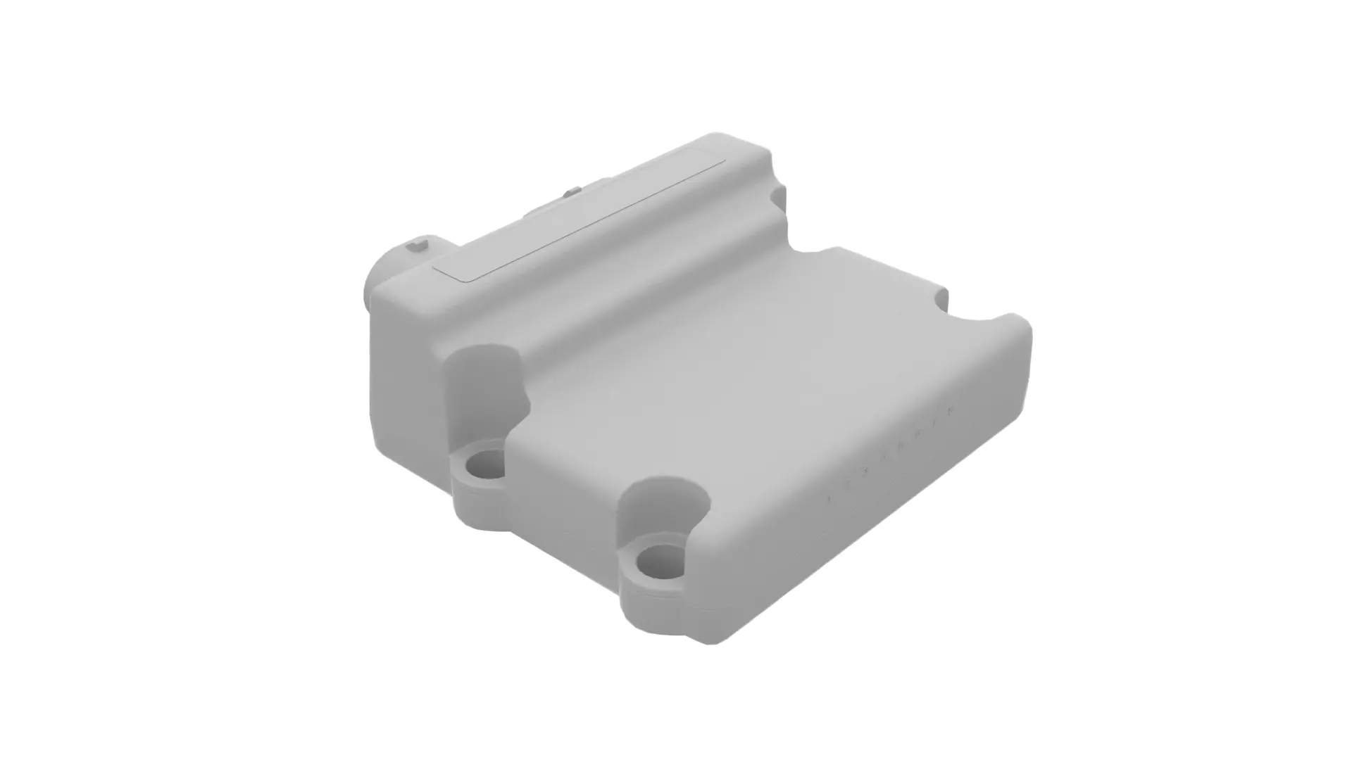 Holley EFI Injector Driver Module Low-poly 3D model_4