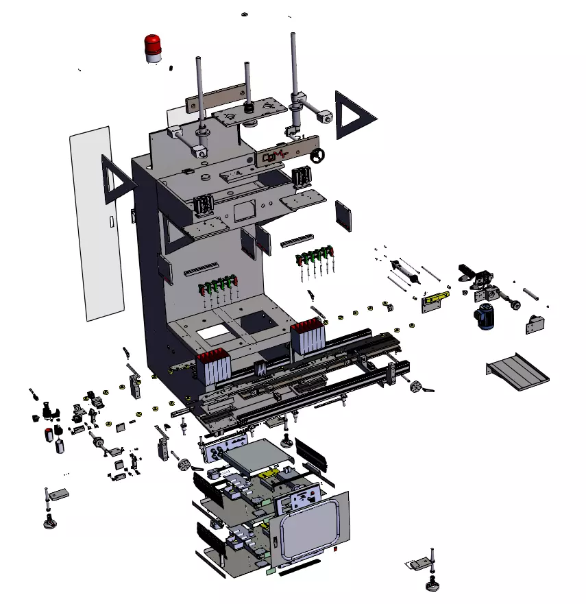 Fully Automatic High-Voltage Short-Circuit Tester  3D model_4