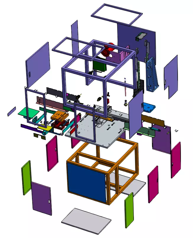 Fully Automatic Precision Turning Machine 3D model_4