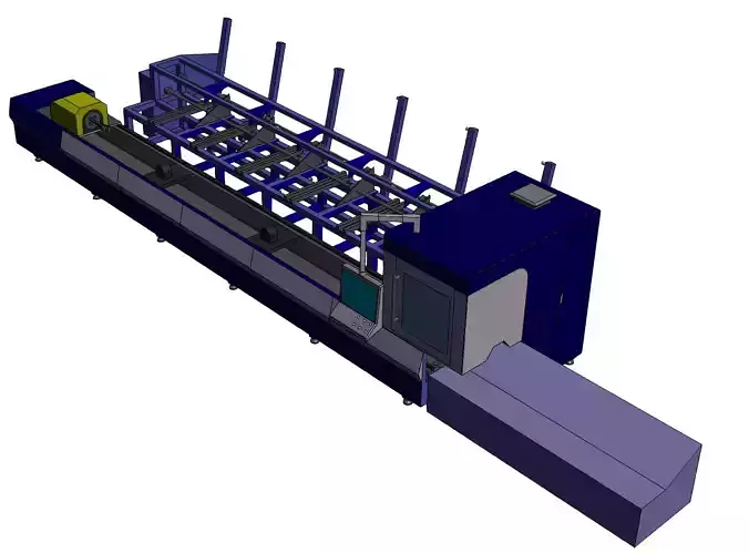 Fully Automatic Laser Pipe Cutting Machine 