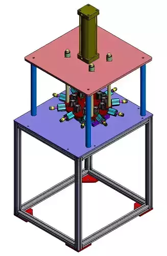 Fully Automatic Buckle Press Machine 