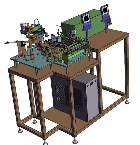 Six-Station Electronic Component Testing Equipment 