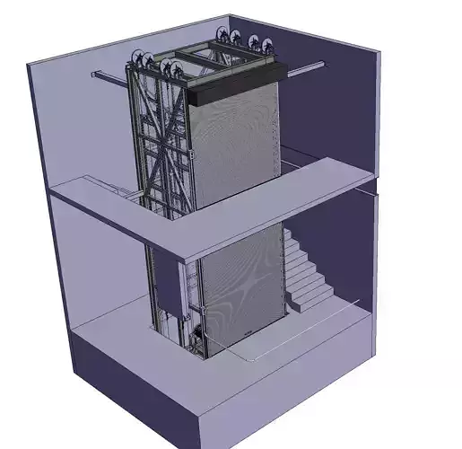 Two-story Residential Elevator 