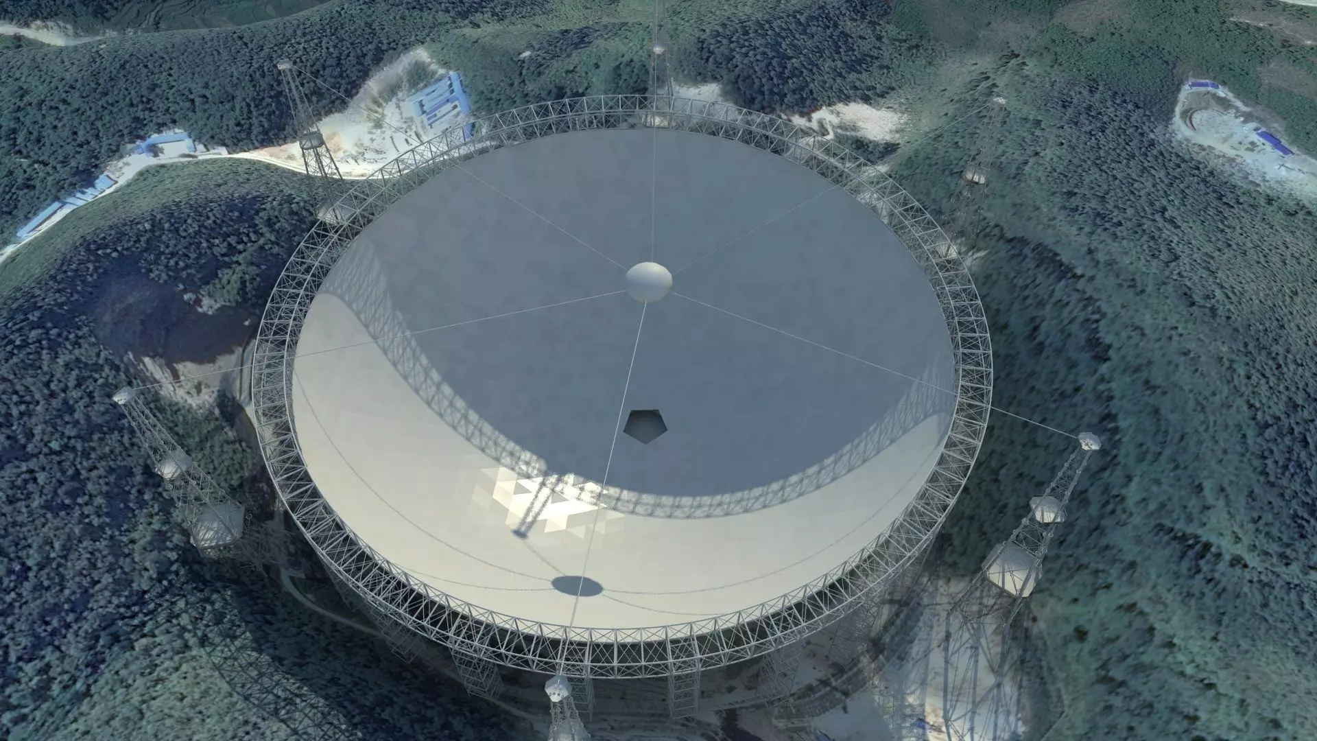 FAST Tianyan Chinese Telescope 3D model_2