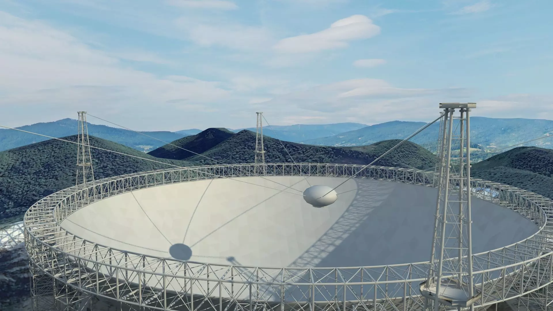 FAST Tianyan Chinese Telescope 3D model_4