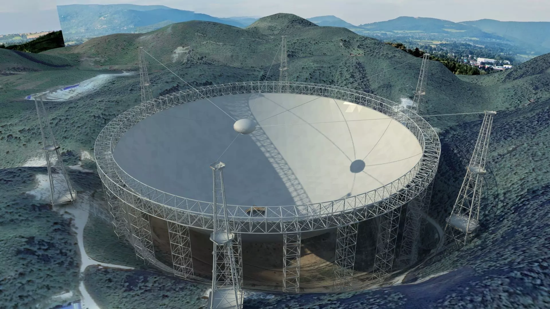 FAST Tianyan Chinese Telescope 3D model_0