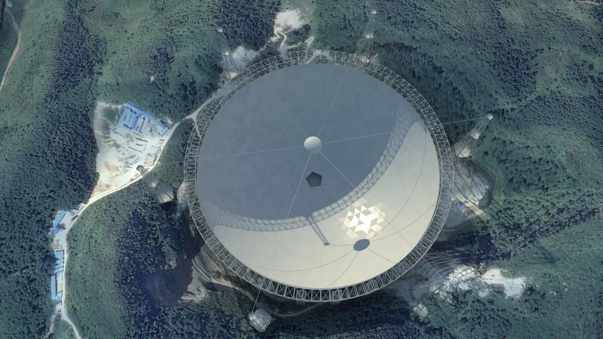 FAST Tianyan Chinese Telescope 3D model_7