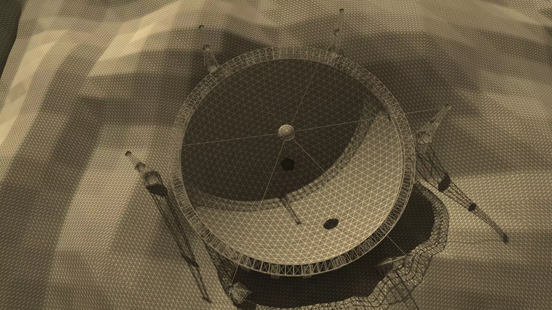 FAST Tianyan Chinese Telescope 3D model_13