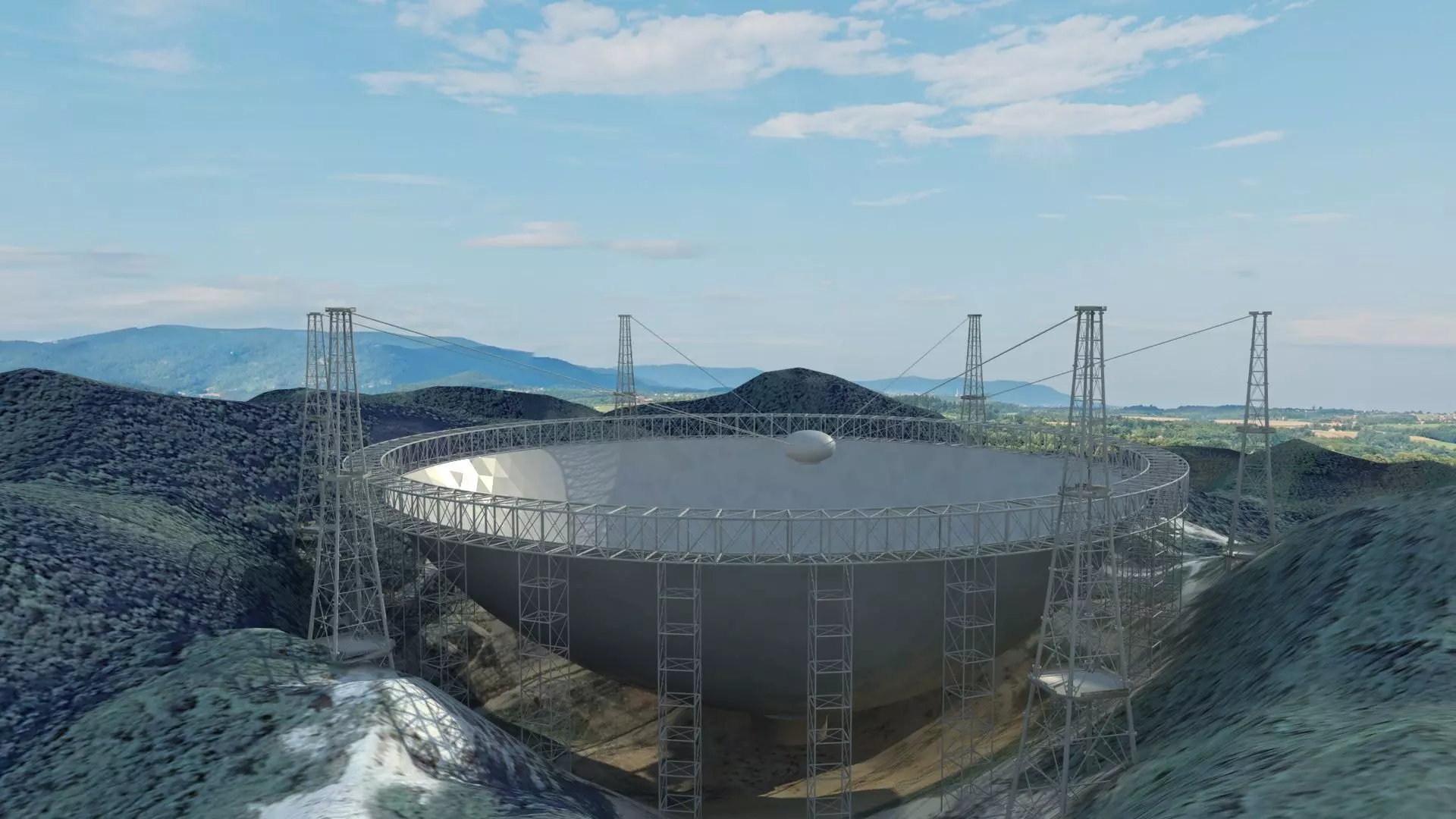 FAST Tianyan Chinese Telescope 3D model_3