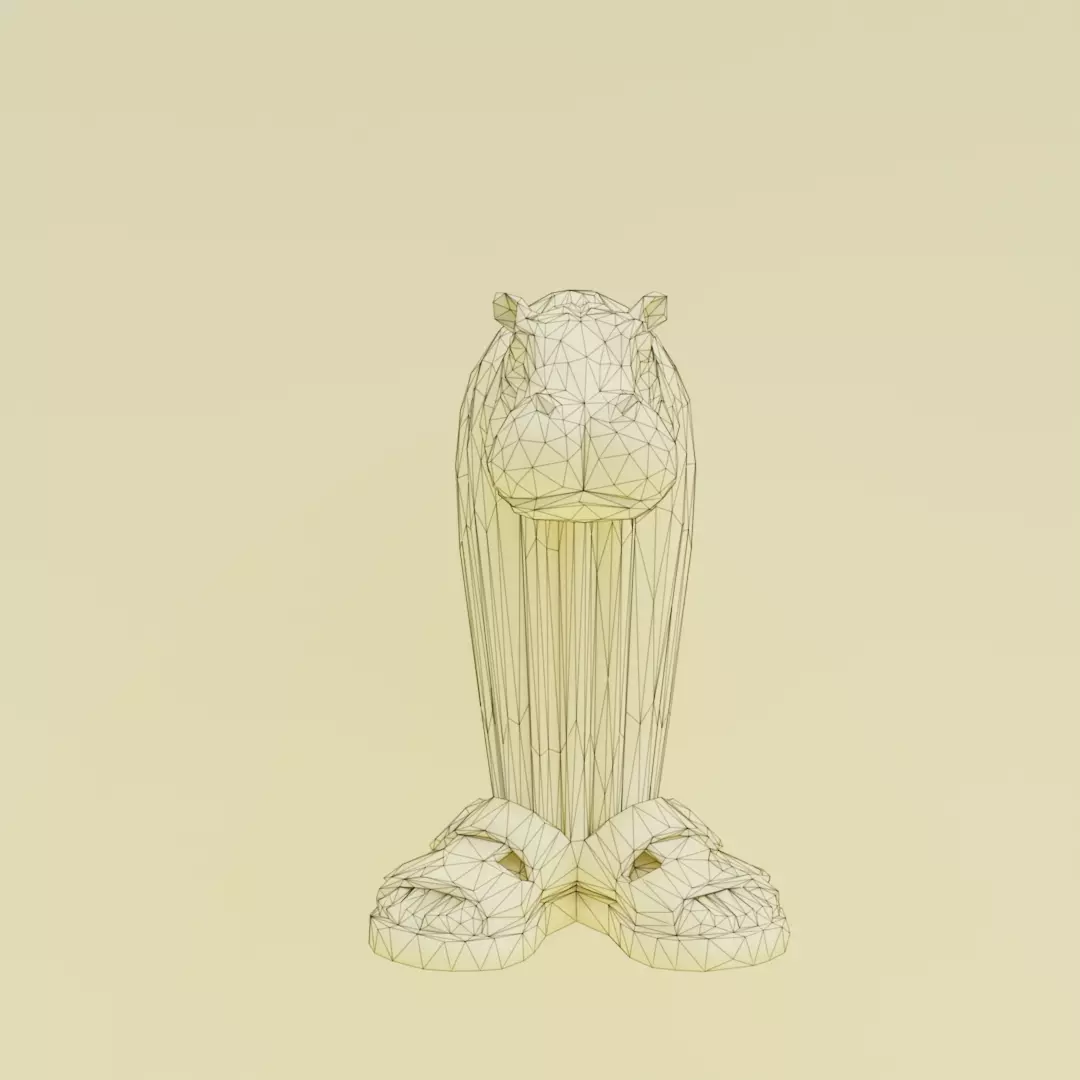 Italian brainrot v5 Low Poly Character 3D Model Collection _14