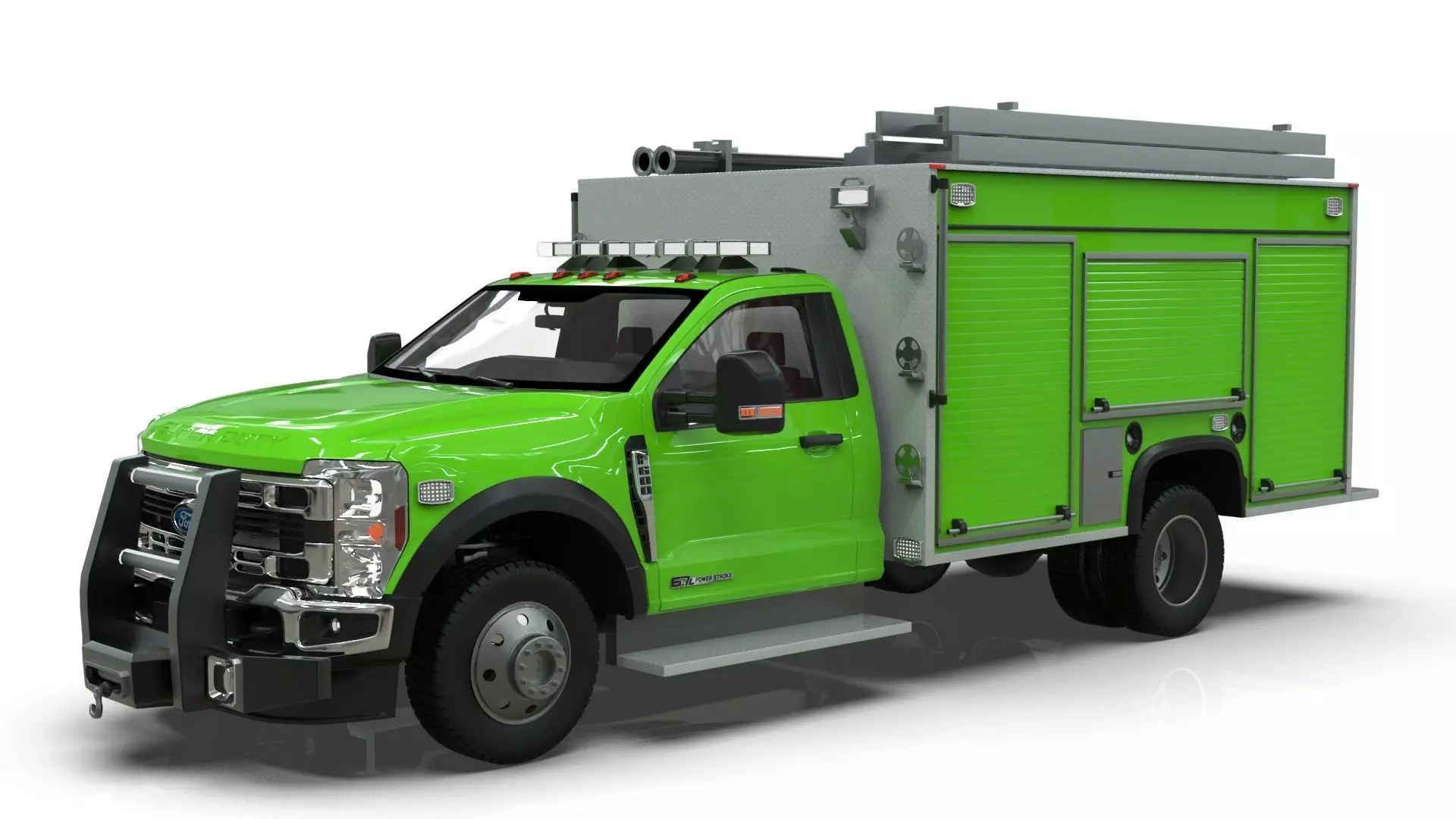 2024 F-600 FIRE TRUCK 3D model_11