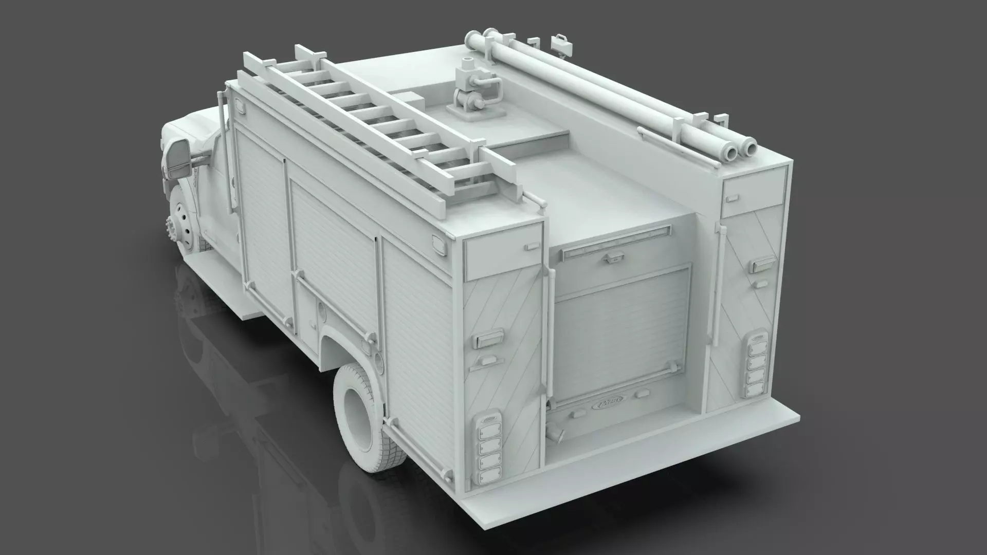 2024 F-600 FIRE TRUCK 3D model_18