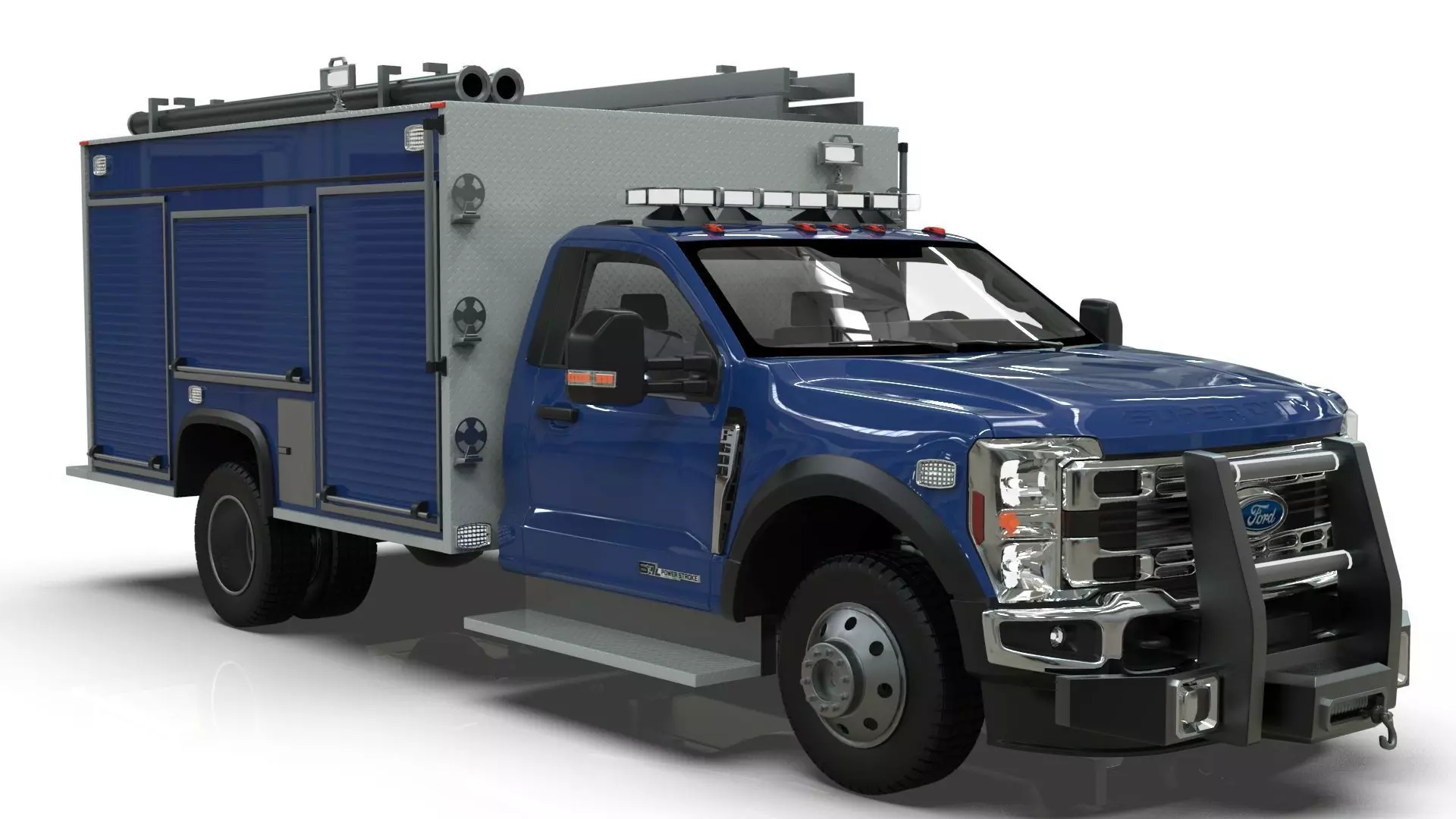 2024 F-600 FIRE TRUCK 3D model_15
