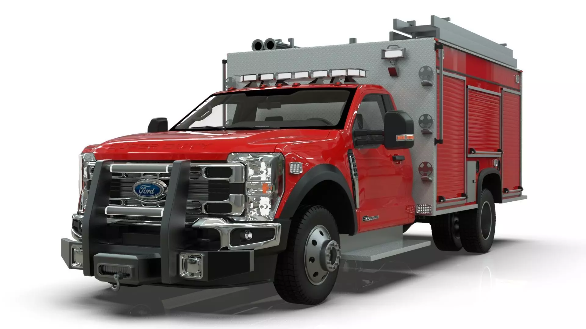 2024 F-600 FIRE TRUCK 3D model_7