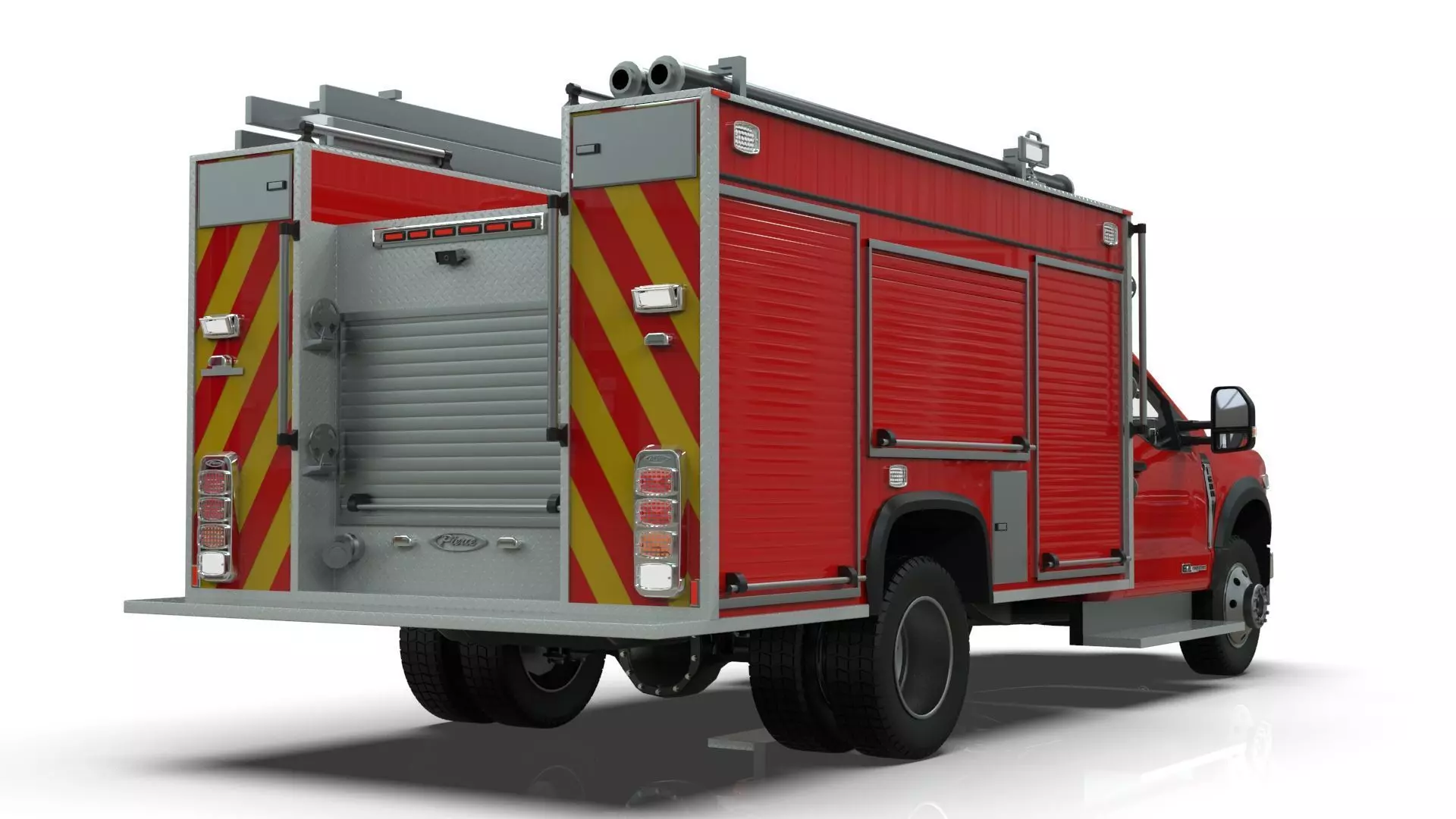 2024 F-600 FIRE TRUCK 3D model_5
