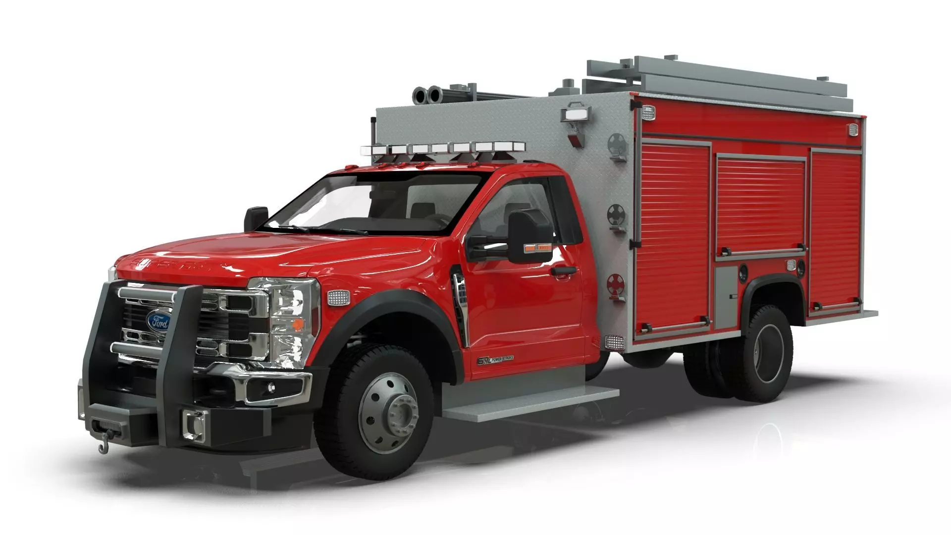 2024 F-600 FIRE TRUCK 3D model_0