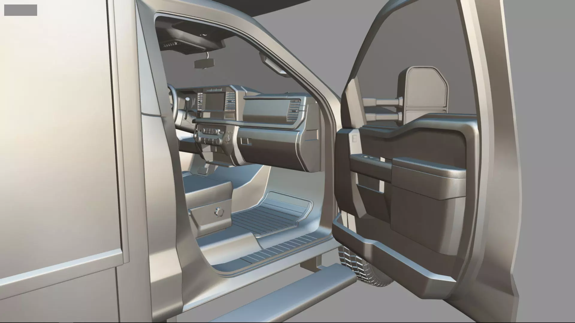 2024 F-600 FIRE TRUCK 3D model_38