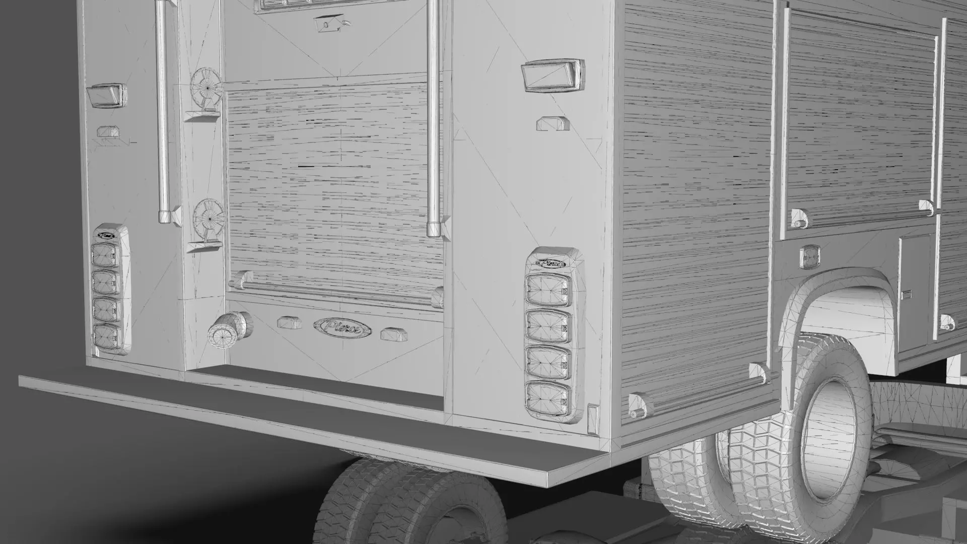 2024 F-600 FIRE TRUCK 3D model_29