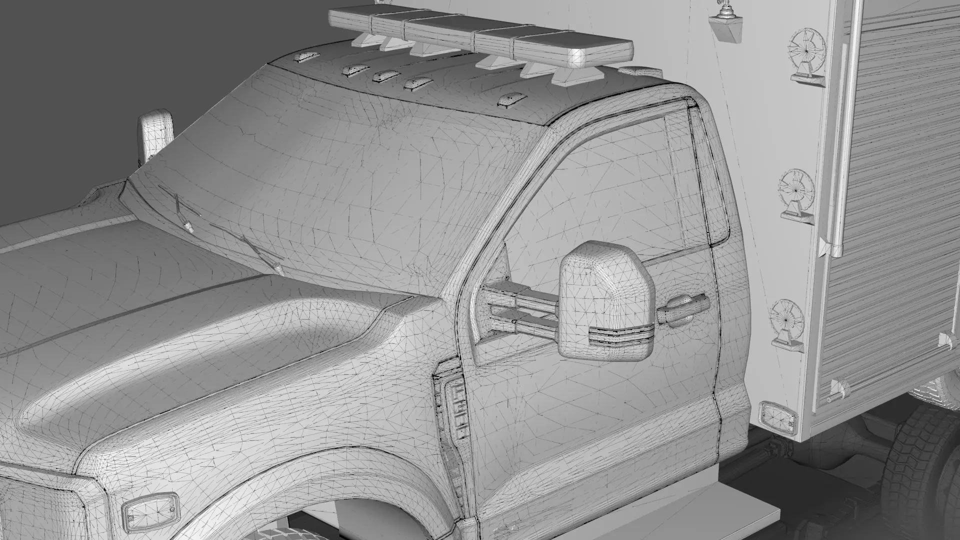 2024 F-600 FIRE TRUCK 3D model_22