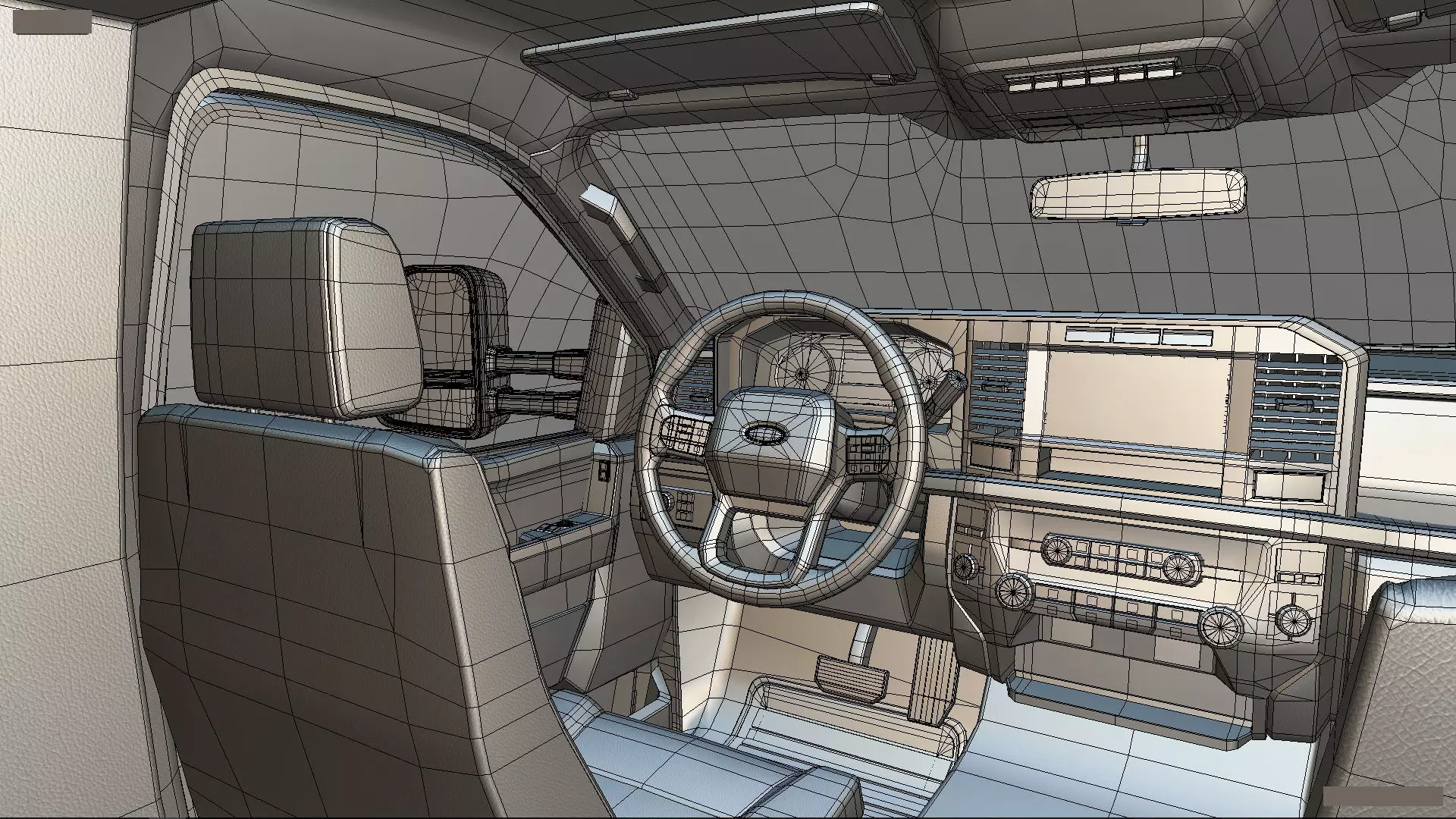 2024 F-600 FIRE TRUCK 3D model_39