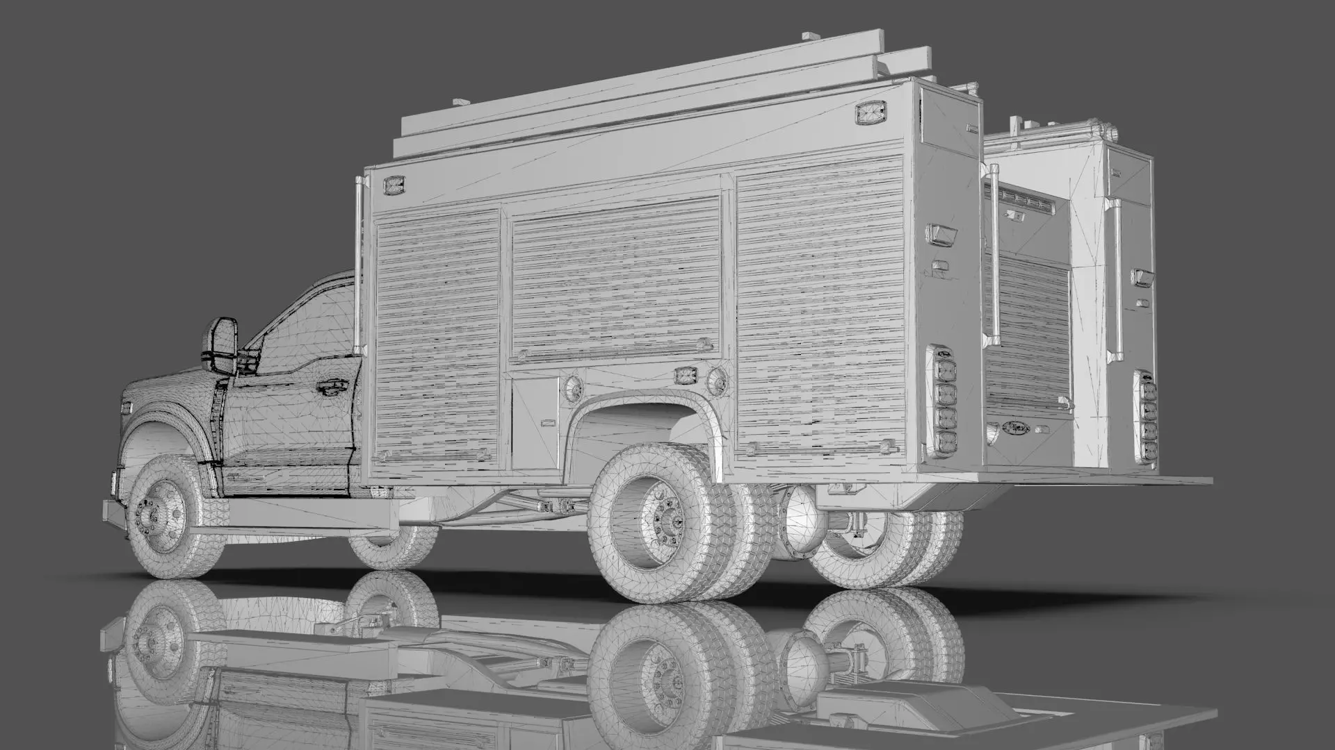 2024 F-600 FIRE TRUCK 3D model_24