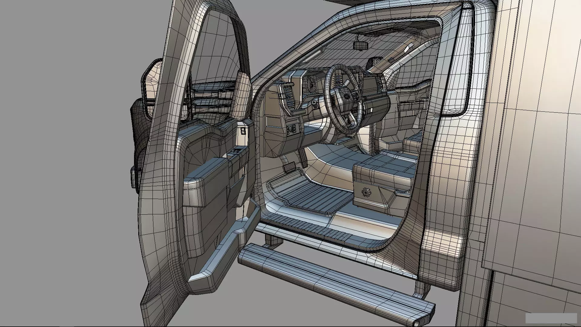 2024 F-600 FIRE TRUCK 3D model_47