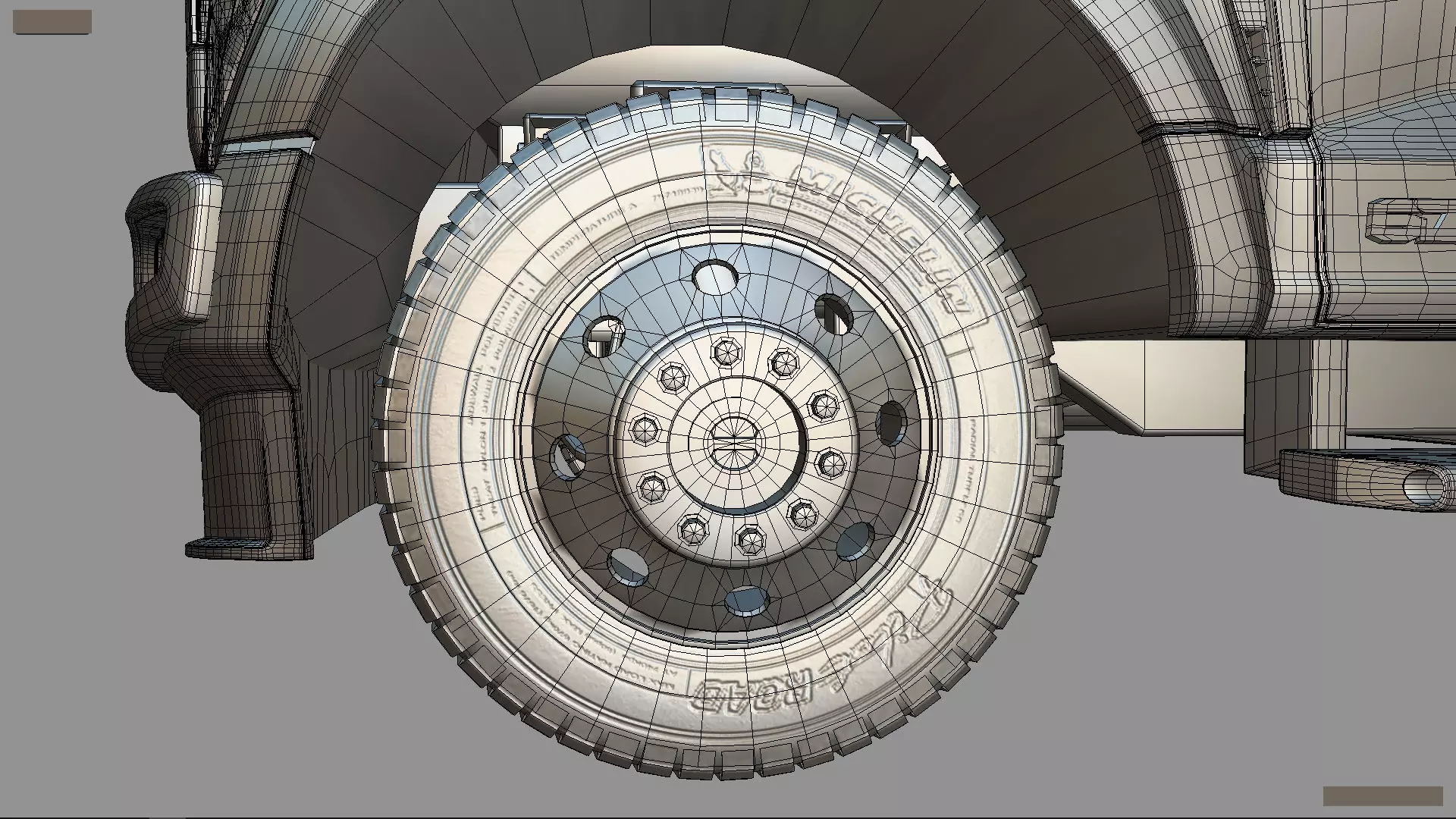 2024 F-600 FIRE TRUCK 3D model_36