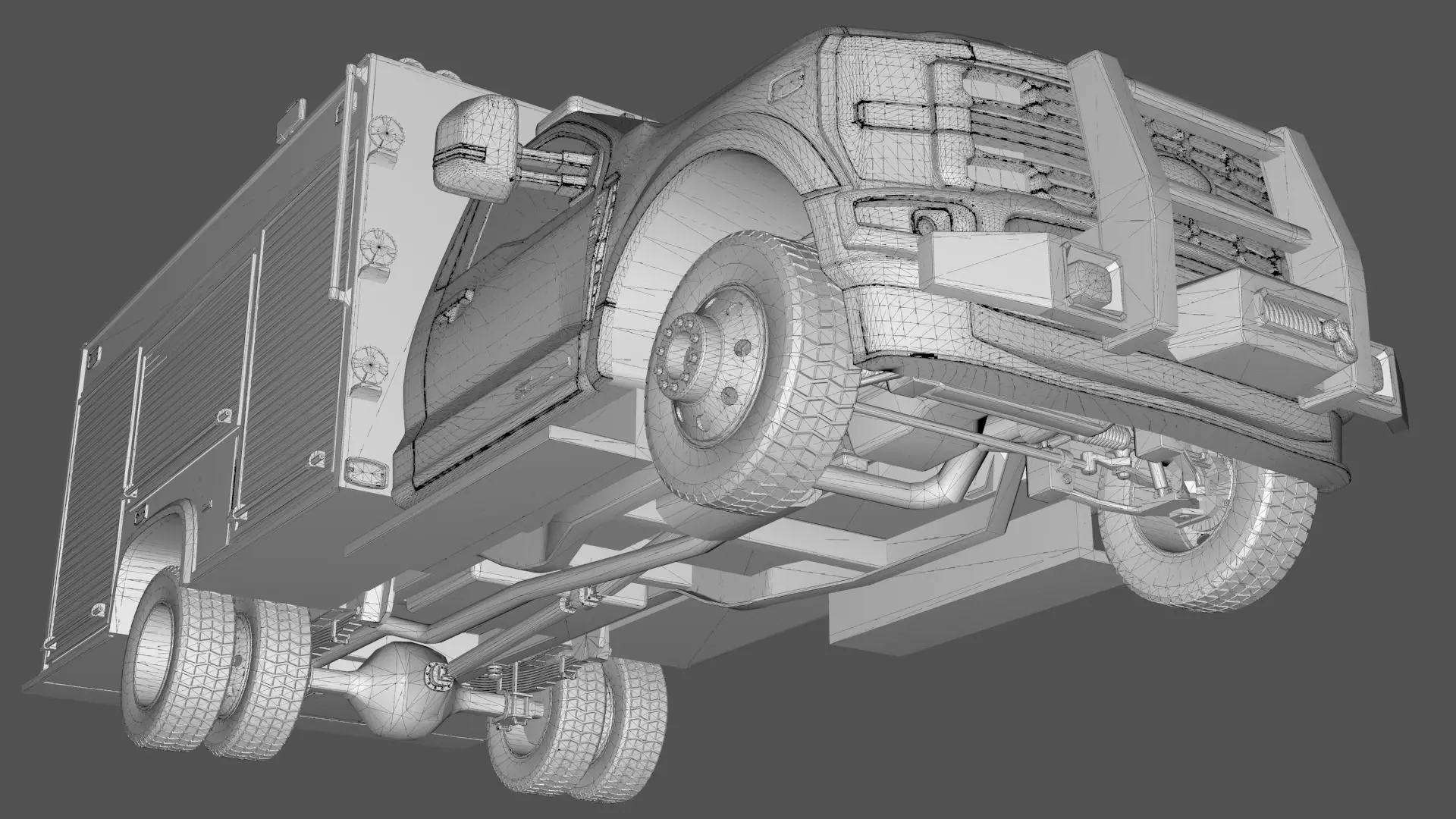 2024 F-600 FIRE TRUCK 3D model_31