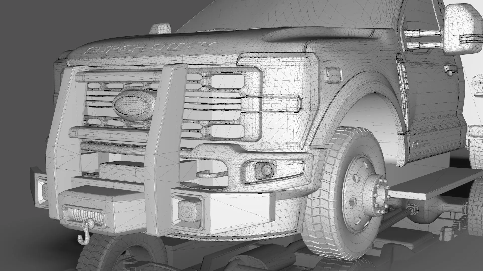 2024 F-600 FIRE TRUCK 3D model_27