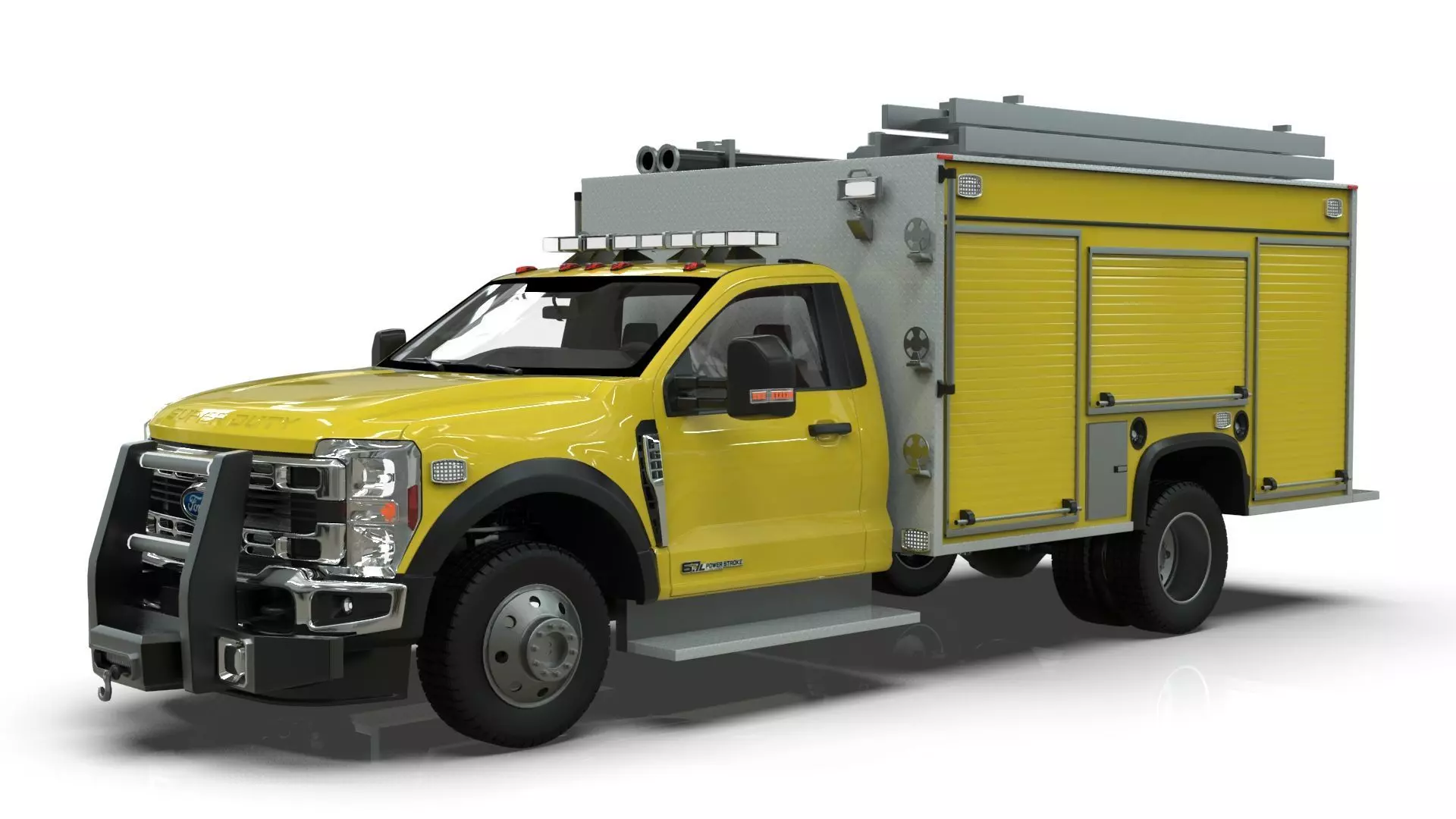 2024 F-600 FIRE TRUCK 3D model_8